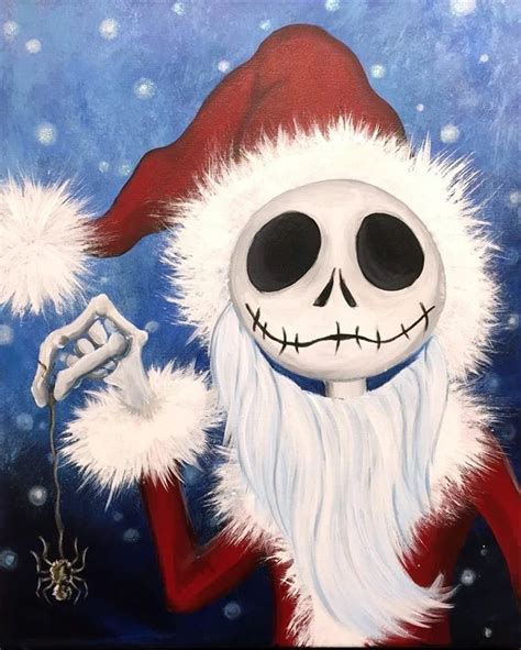 Christmas Paintings On Canvas Holiday Painting Christmas Canvas