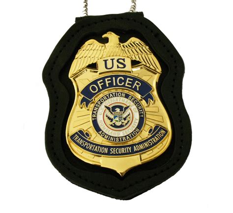 Us Tsa Special Agent Badge Replica Movie Props Cop Collectibles