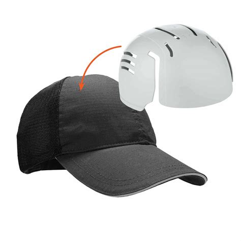 skullerz 8946 standard baseball cap bump cap insert ergodyne
