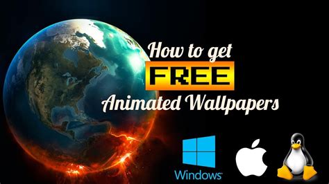 How To Get Animated Wallpaper On Pc Photos Cantik