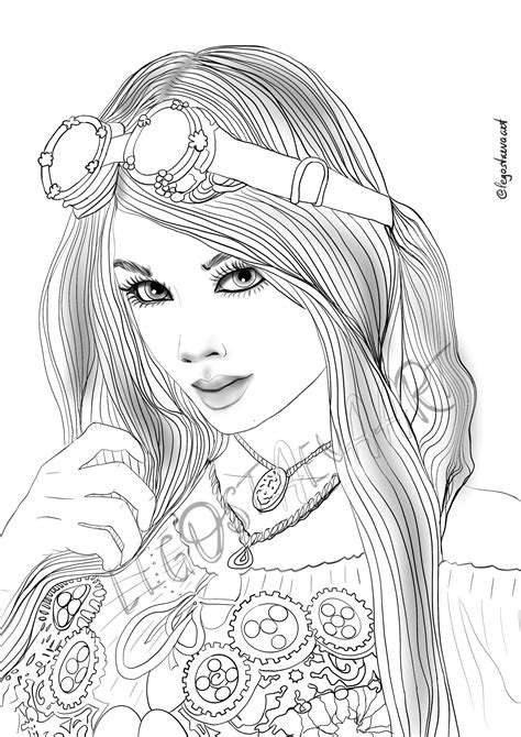 Free Girl Coloring Pages Coloring Pages