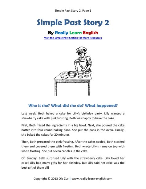 Free Printable Short Story Worksheets And Answer Key For The English