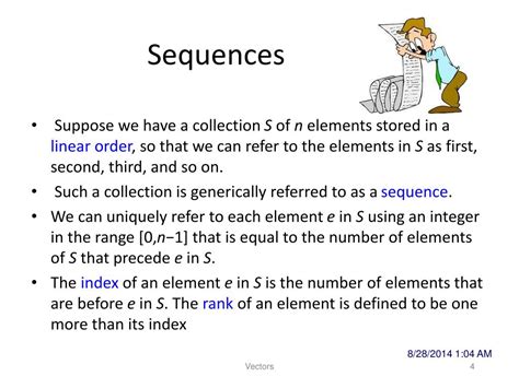 Ppt Chapter 6 Sequences Vectors And Lists Powerpoint Presentation