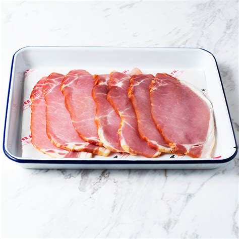 Canadian Back Bacon 500g Feather And Bone