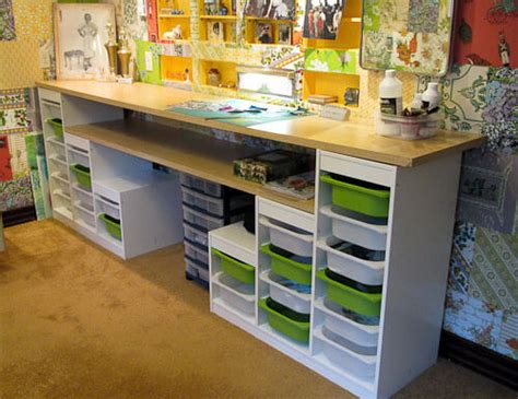 For the newest crafting recipes list, please go to crafting recipes list. Affordable craft room ideas - Using Ikea kids storage and ...