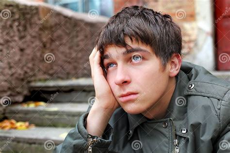 Sad Young Man Stock Image Image Of Single Hurt Confused 22614125