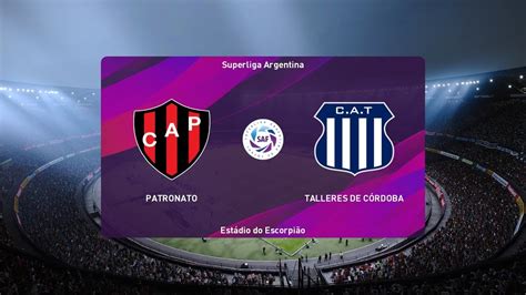 Cubrimiento en línea a través de colombia.com. PES 2020 | Patronato vs Talleres De Cordoba - Superliga Argentina | 03/03/2020 | 1080p 60FPS ...
