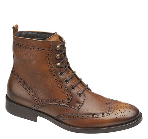 I have the two pair of these boots and i absolutely love them, the soft leather is very comfortable and looks great with jeans. Hattington Wingtip Boot | Johnston & Murphy