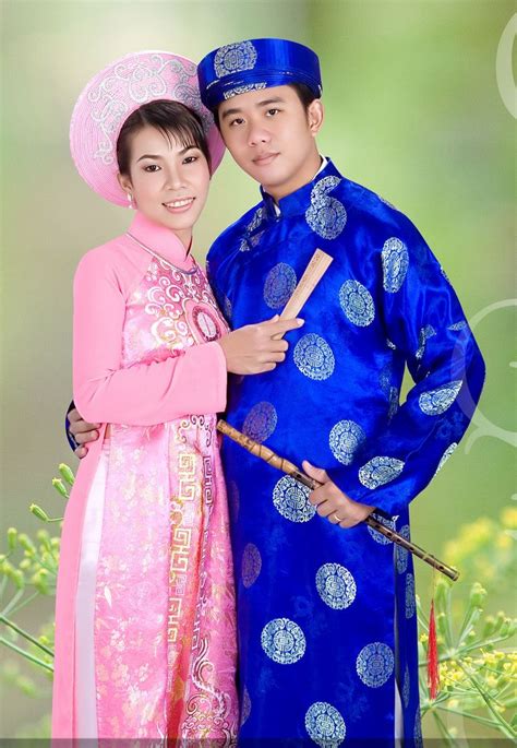 Vietnamese Dress Ao Dai Vietnameseenglish Wedding