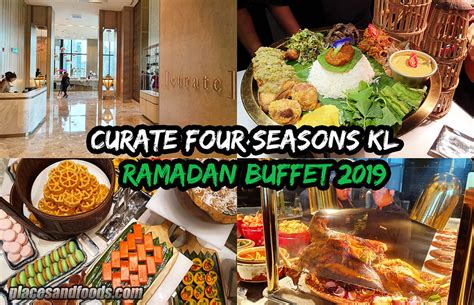 Cuenta con vestíbulo veinticuatro horas y aparcamiento por un suplemento. Curate Four Seasons Hotel Kuala Lumpur Ramadan Buffet