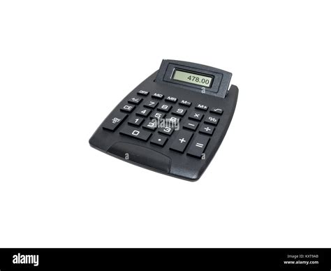 Black Calculator Hi Res Stock Photography And Images Alamy