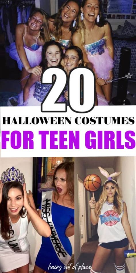 20 Cute Halloween Costumes For Teens Hairs Out Of Place