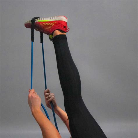 Lying One Leg Pike Stretch With Tube Fit Drills Website
