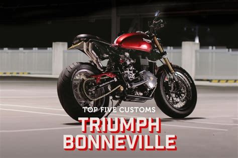 Top 5 Triumph Bonneville Customs Bike Exif