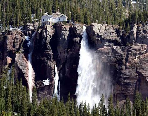 Bridal Veil Falls Telluride Colorado Colorado Waterfalls Bridal