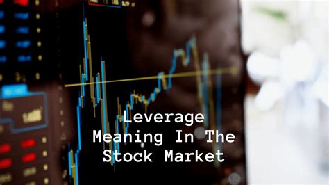He might feel that leveraging the company at this. Leverage Meaning In The Stock Market and How It Is Played?