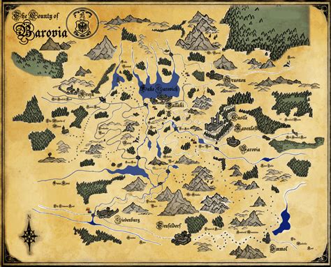 The County Of Barovia Map Curseofstrahd