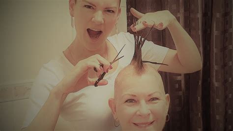 Thats Our Mum With A Head Shave Youtube