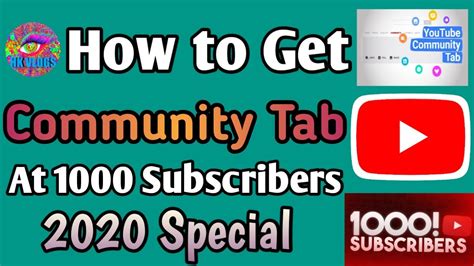 How To Get Community Tab On Youtube Unlock And Use 2020 Special🔥🔥🔥