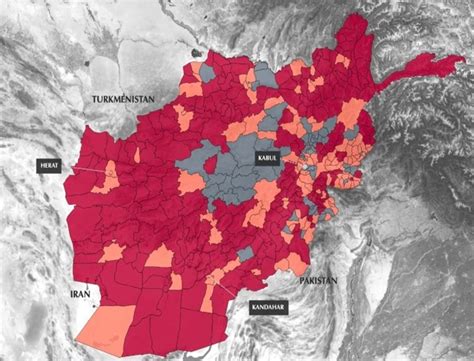 Taliban Control Map Taliban Control Map August 2021 Taliban Claim