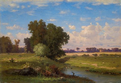 George Inness Hackensack Meadows Sunset The Hudson River School