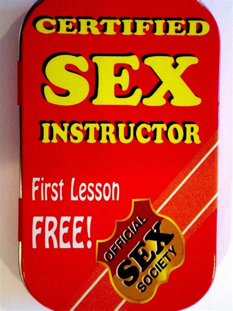 New Slim 1oz Hinged Certified Sex Instructor First Lesson Free Tobacco Baccy Tin