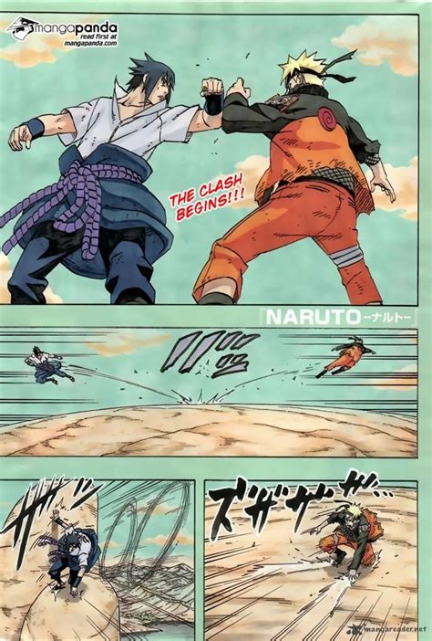 Read Naruto Chapter 695 Naruto And Sasuke Part 2