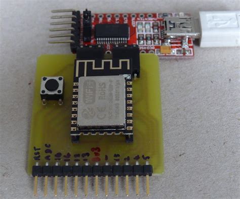 Esp 12e And Esp 12f Programming And Development Board 3 Steps With