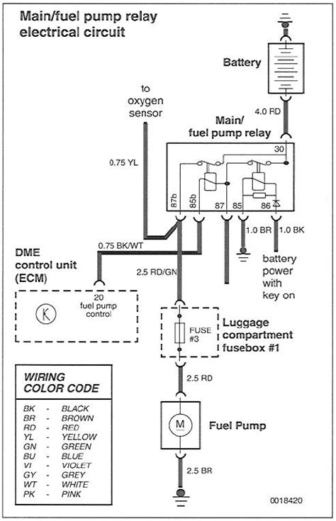 Pin Relay Wiring Diagram Fuel Pump Vrogue