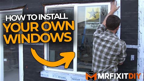 How To Install A New Window New Construction Diy Guide Youtube