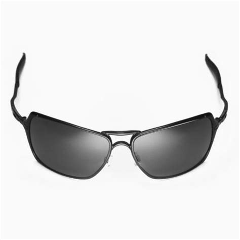 New Walleva Polarized Black Replacement Lenses For Oakley Inmate Sunglasses Ebay