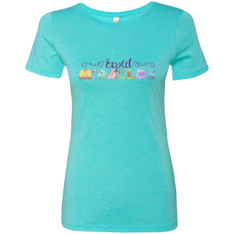 Expect Miracles Tees And Tops Playful Motif The Miracles Store