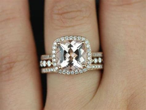 15 Gorgeously Unique Morganite Engagement Rings Wedding Rings