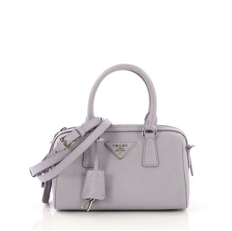 Prada Lux Convertible Boston Bag Saffiano Leather Small 4056899 (With images) | Saffiano leather ...
