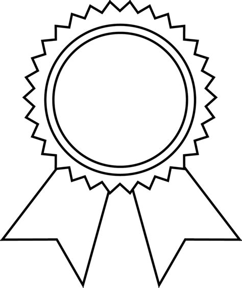Medal Coloring Page At Free Printable Colorings
