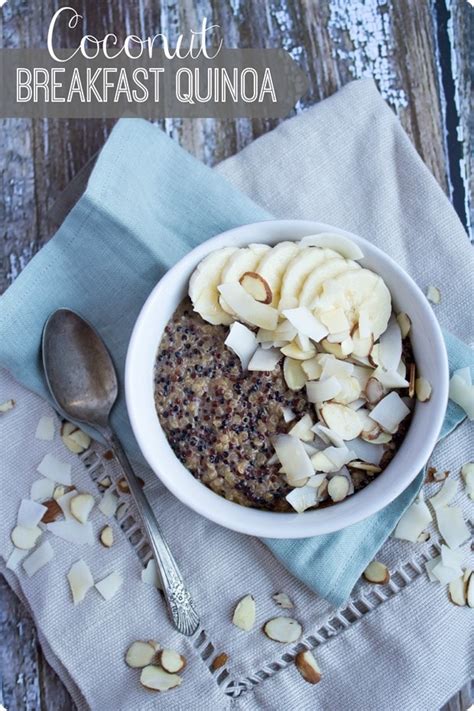 Coconut Breakfast Quinoa Recipe Vegan Gluten Free
