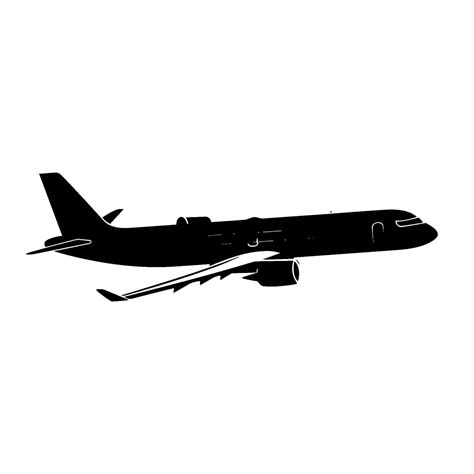 Airplane Silhouette Vector Clipart 29565136 Vector Art At Vecteezy