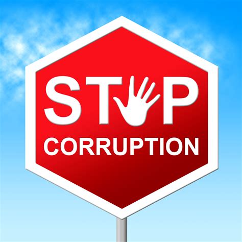 Stop Corruption Indicates Warning Sign And Bribery - Paragon NZ