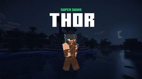 Amazing Thor Minecraft Skin 🎮 Download And Install Links 🎮 Thor Skin For