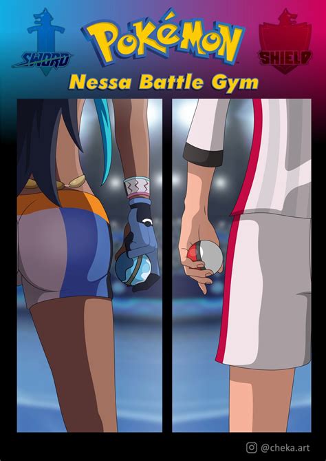 Cheka Art Nessa Battle Gym Milftoon Comic