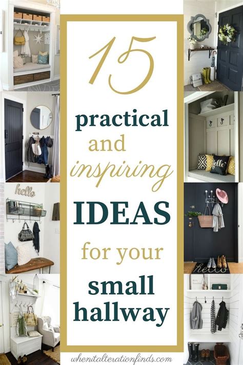 15 Practical And Inspiring Ideas For Your Small Hallway Entryway Or