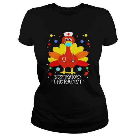 Happy Thanksgiving Turkey Respiratory Therapist T Shirt Kingteeshop