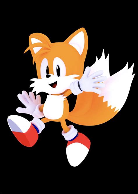 Classic Tails Mania Pose Render By Matiprower Rsonicthehedgehog