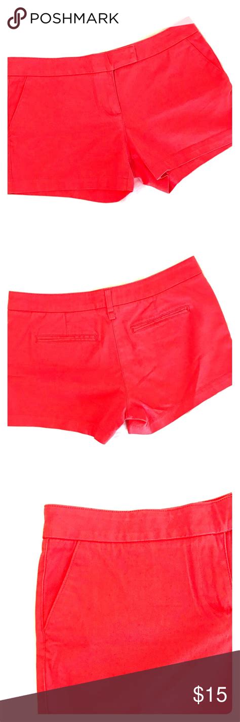 Willi Smith Red Shorts 2 Inch Inseam Size 6 Clothes Design Fashion