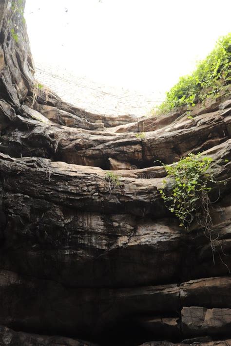 Sunlight Flowing Inside The Belum Caves Andhra Pradesh Tourism