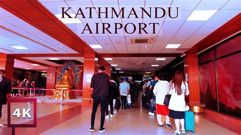 Inside New Tribhuvan International Airport Kathmandu Nepal Arrival