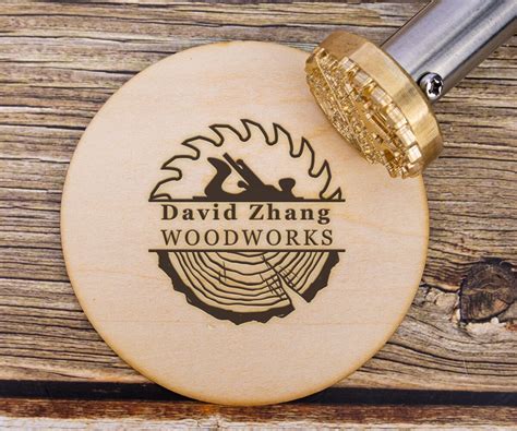 Sewing And Fiber Custom Signature Branding Iron For Woodworkers