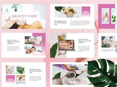 Powerpoint Template For Skincare