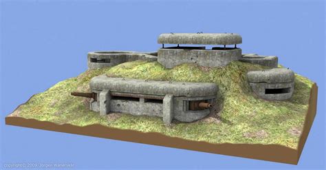J Rgen W Nersk R Wwii Bunker Military Diorama Bunker Military Bunkers