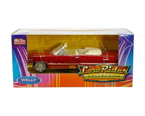 Welly 1 24 1963 Chevrolet Impala SS Convertible Low Rider MiJo